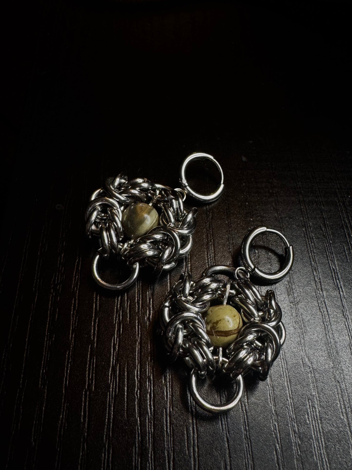 Leaf Jasper earrings