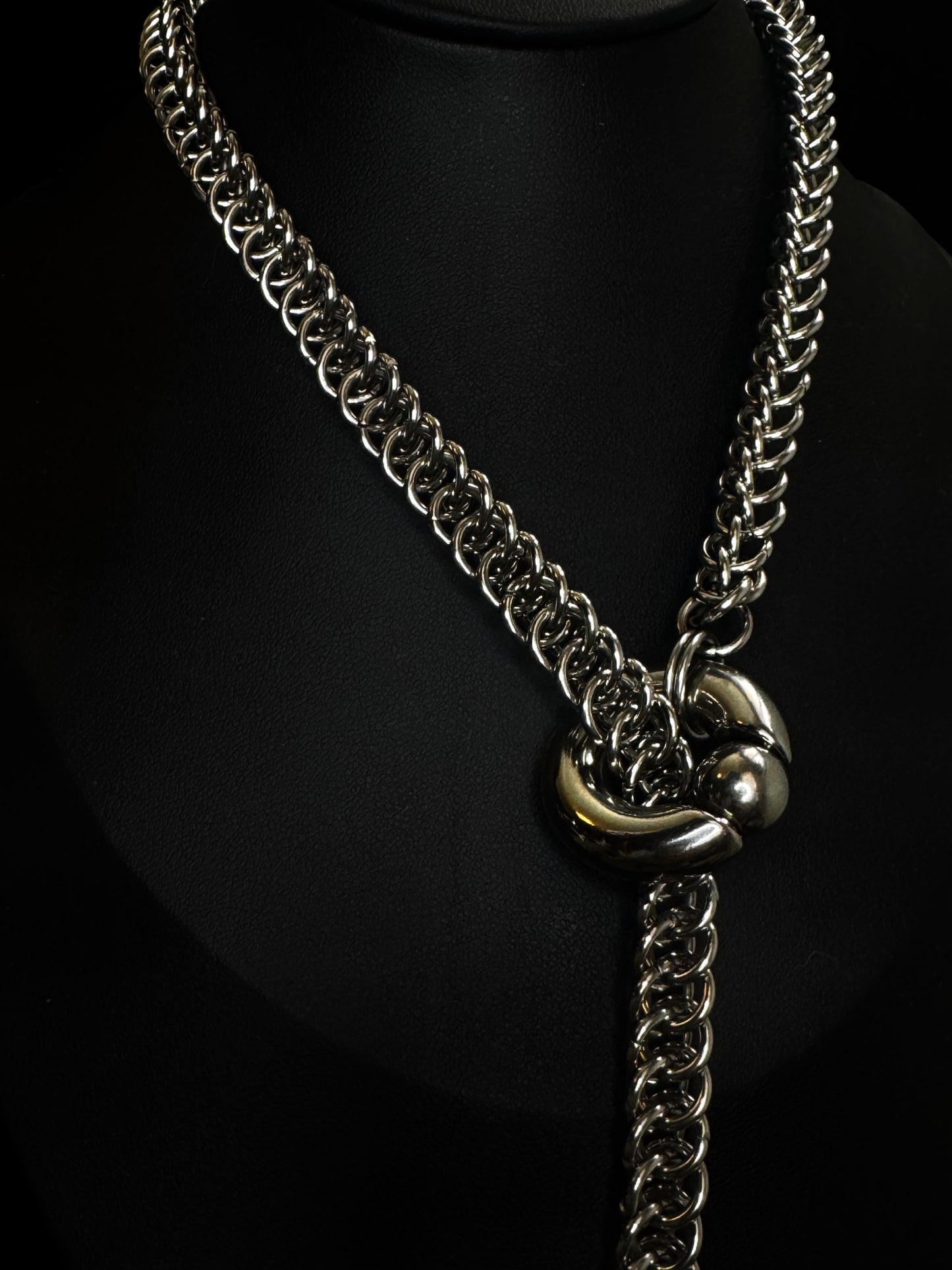 BCR lariat choker necklace