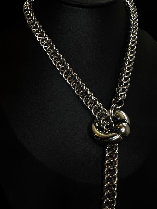 BCR lariat choker necklace