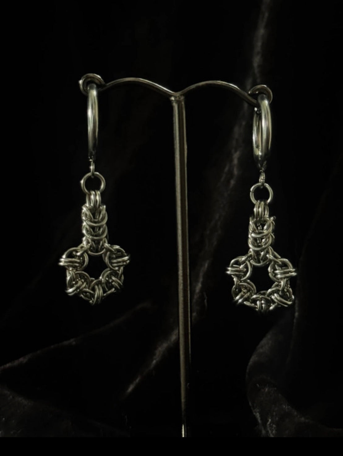 Flower earrings