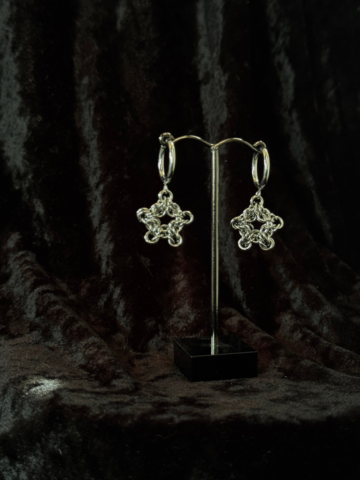 Star earrings