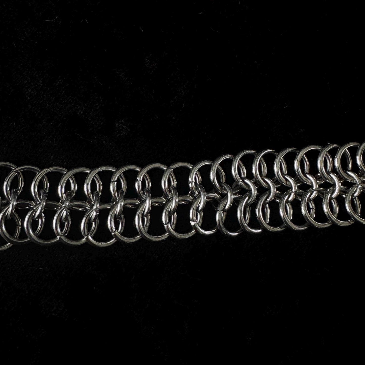 Chainmail stainless steel handmade bracelet
