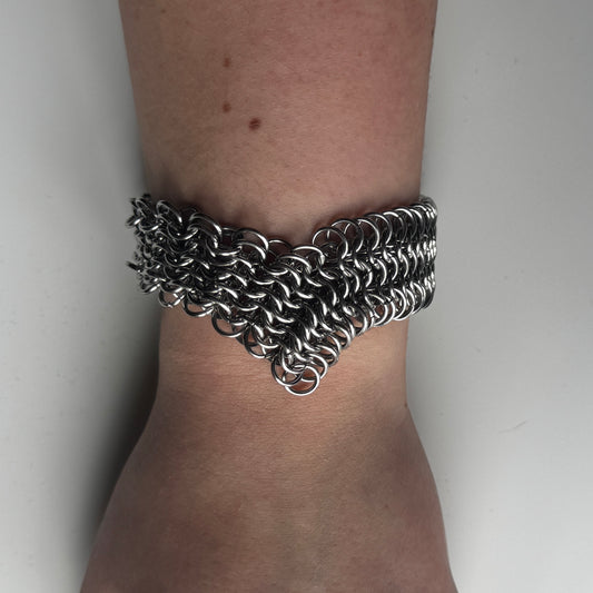 V armour cuff bracelet