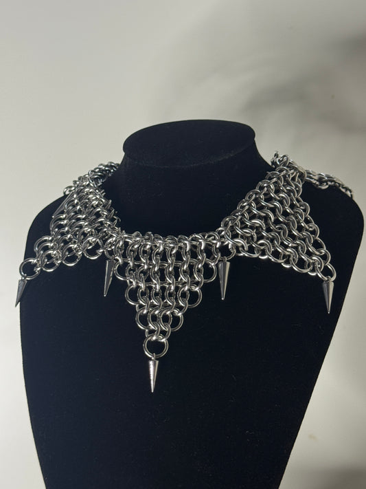 Spiked jester collar