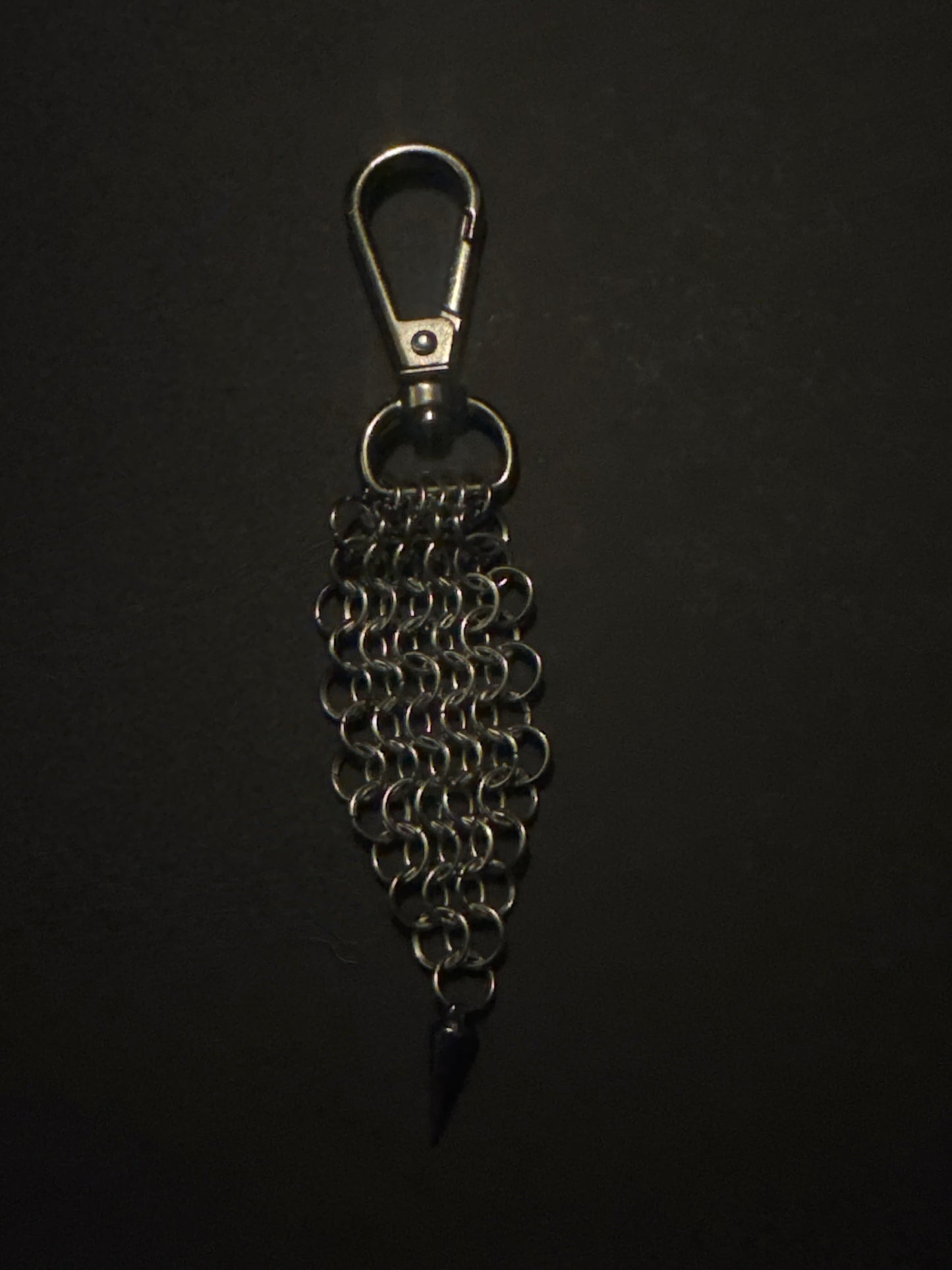 Spiked bag charm