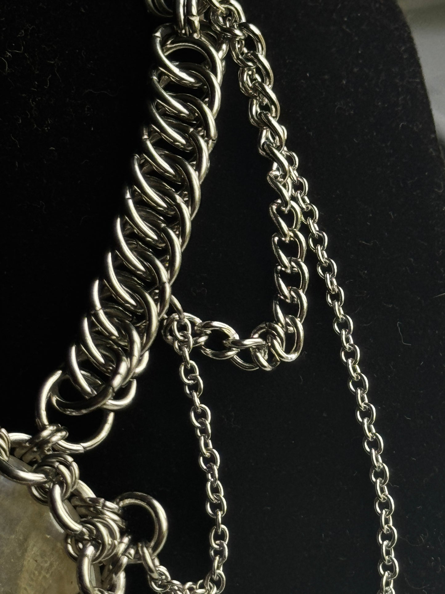 Clear quartz necklace