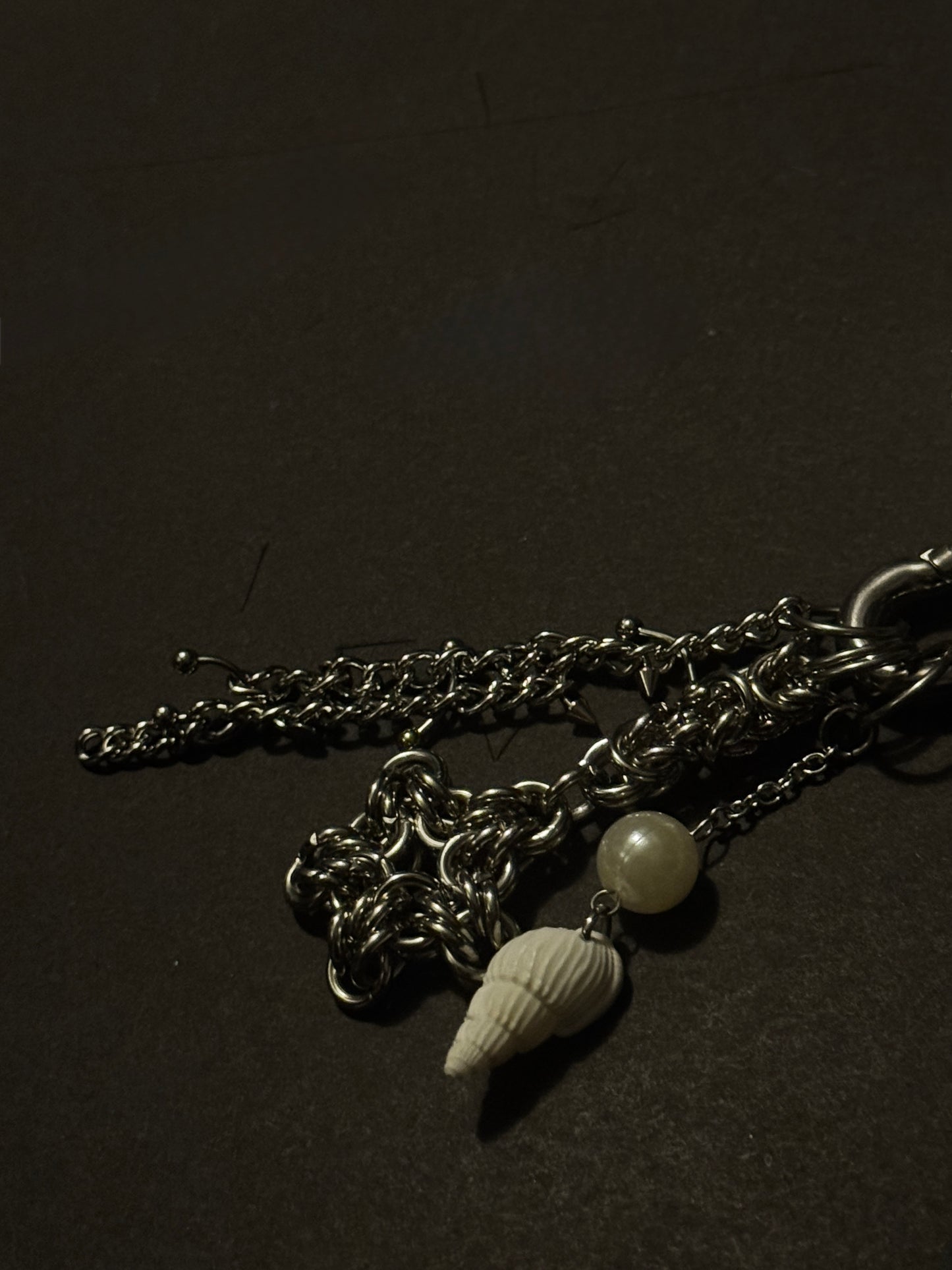 Mermaid carabiner charm