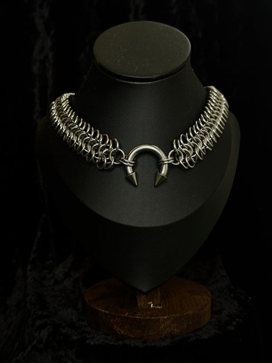 Reversible septum necklace