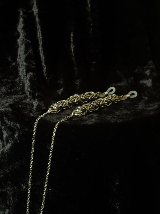 Chainmail glasses chain