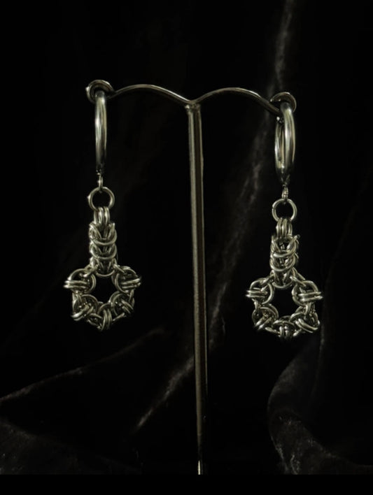 Flower earrings