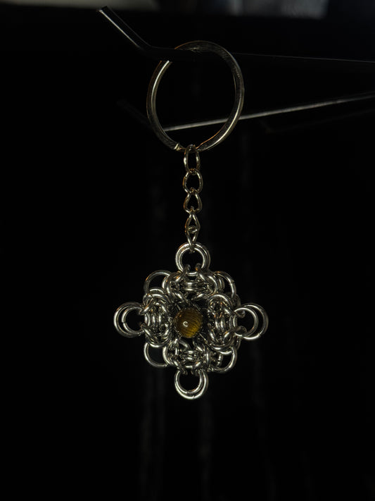 Tigers eye keychain