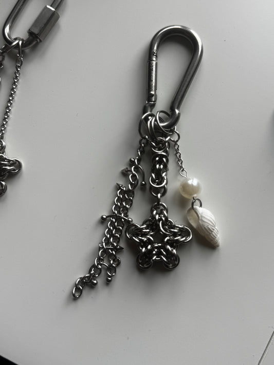 Mermaid carabiner charm